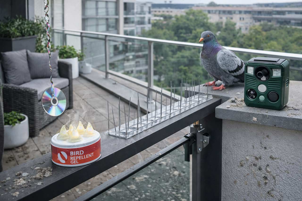 Piccioni sul Balcone: come Allontanarli e non farli tornare
